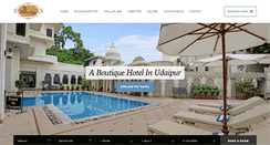 Desktop Screenshot of hotelswaroopvilas.com
